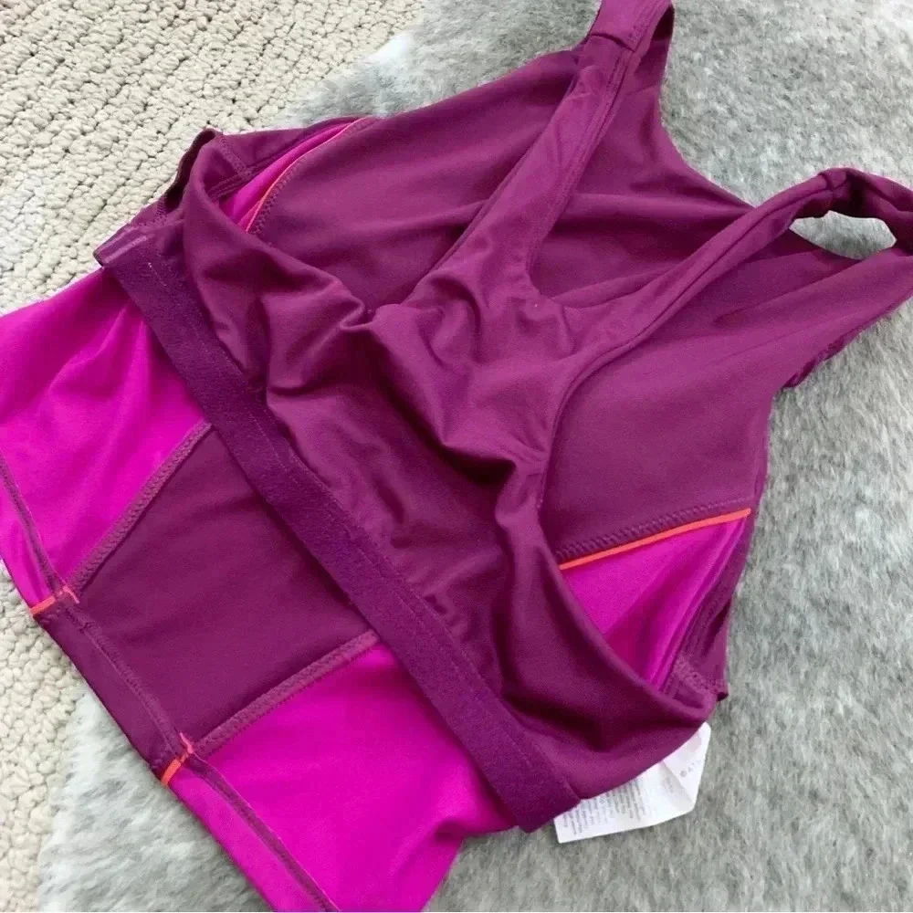 Athleta Colorblock Bikini Top